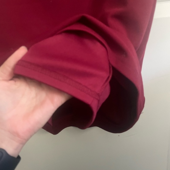 Lulus deep red long sleeve midi dress - Picture 7 of 10